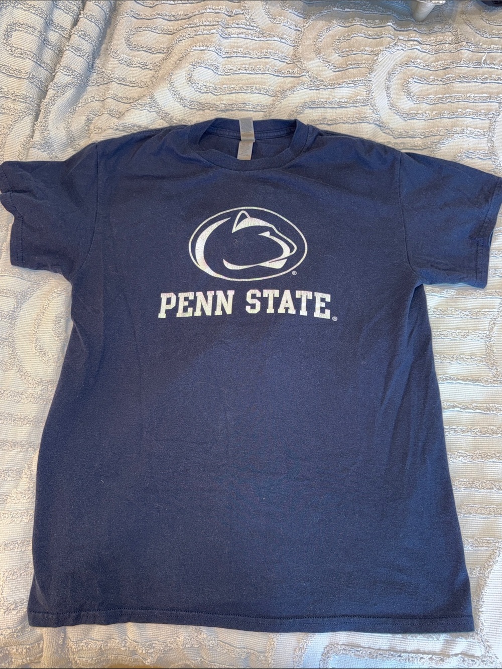 Penn State University PSU Navy short sleeve tshirt medium